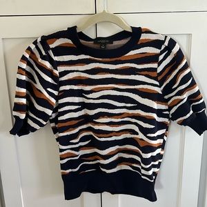Tiger print sweater